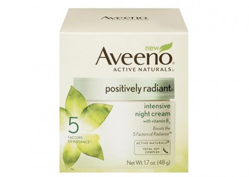 Aveeno Positively Radiant Intensive Cream