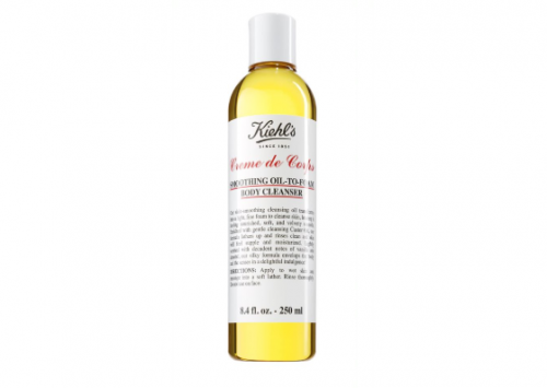 Kiehl's Creme de Corps Smoothing Body Oil to Foam Body Cleanser