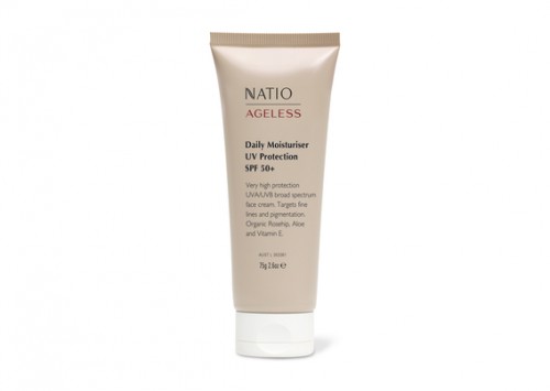 Natio Ageless Daily Moisturiser UV Protection SPF 50+ Reviews