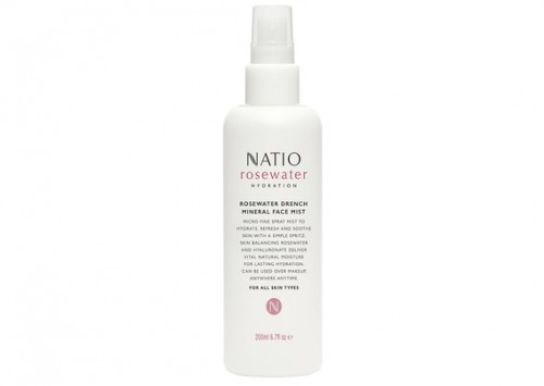 Natio Rosewater Hydration Drench Mineral Face Mist Review