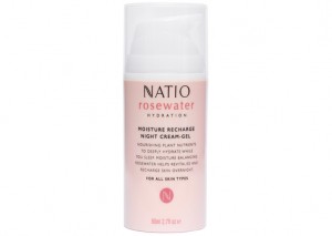 Natio Rosewater Hydration Moisture Recharge Night Cream-Gel