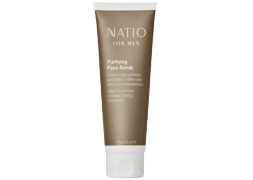 Natio for Men Purifying Face Scrub