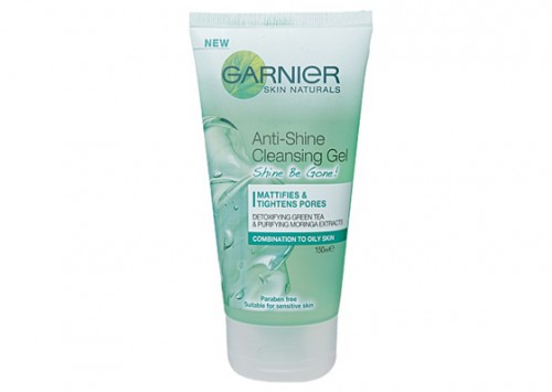 Garnier Moisture Match Facial Cleanser Anti Shine Cleansing Gel Review