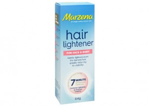 Marzena’s Hair Lightener for Face & Body Review