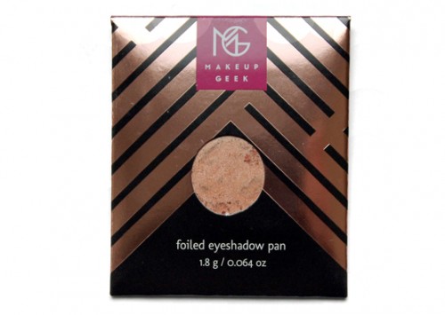 Makeup Geek Foiled Eyeshadows Review