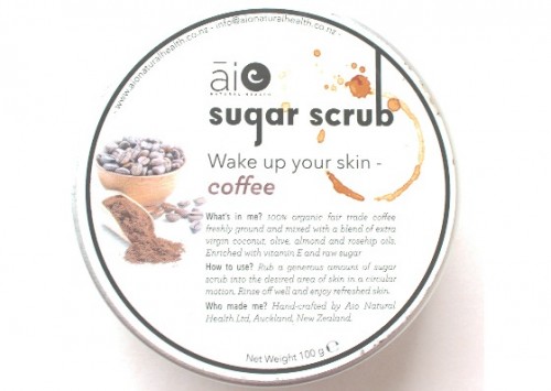 AIO Sugar Scrub in Coffee Review