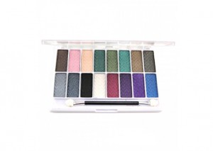 LA Colors 16 Colour Eyeshadow Palette Smokin' Review