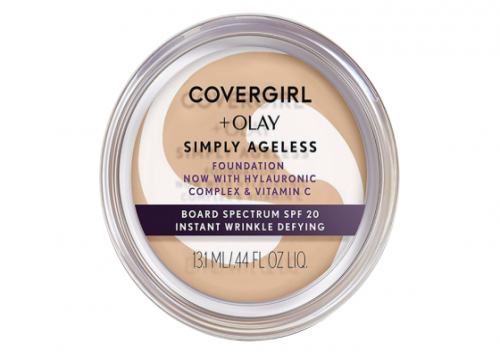 Covergirl + Olay Simply Ageless Instant Wrinkle Defying Foundation (all shades) Review