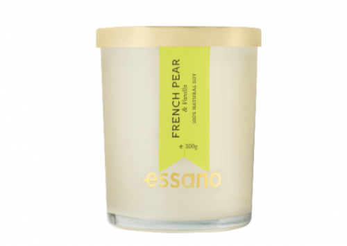 essano French Pear & Vanilla Candle Review