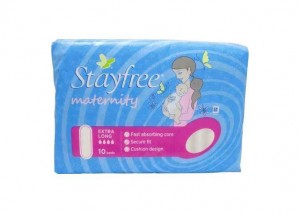 STAYFREE® Maternity Pads With No Wings