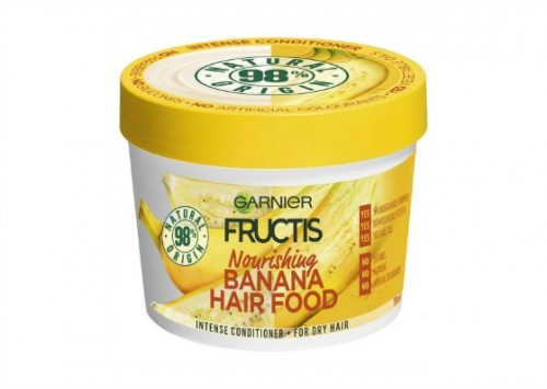 Garnier Fructis Nourishing Hair Mask For Dry Hair Moisturising   Softening Banana Hair Food 390 ml  Amazonin Beauty