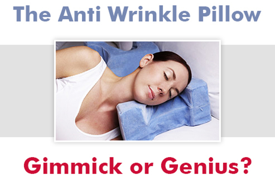 Anti wrinkle pillow discount for side sleepers