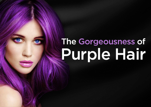The gorgeousness of purple hair! - Beauty Review
